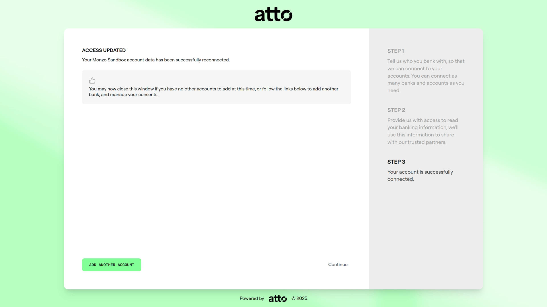 Reauthentication flow step
4